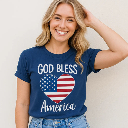 God Bless America Women's T-Shirt