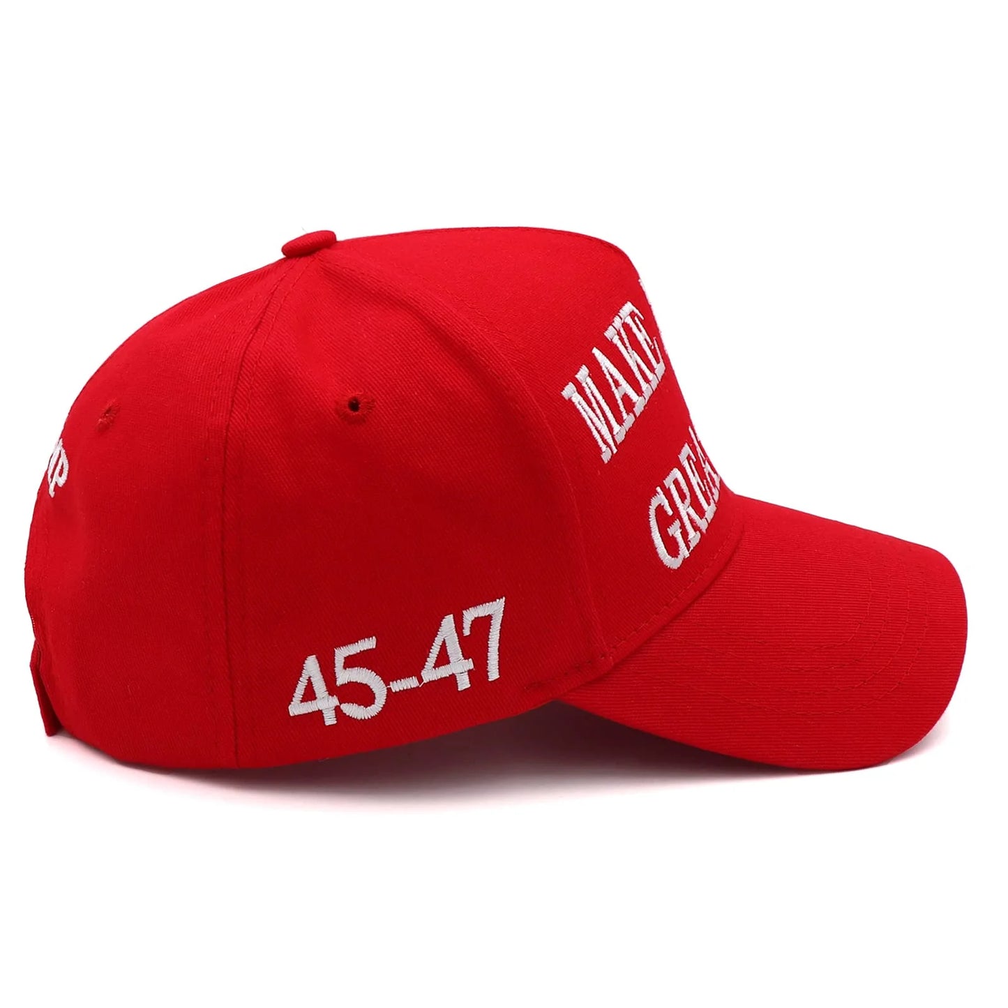 Trump Hat, MAGA Hat, 2024 Donald Trump Hat, Trump Cotton MAGA Adjustable Baseball Cap, Red MAGA