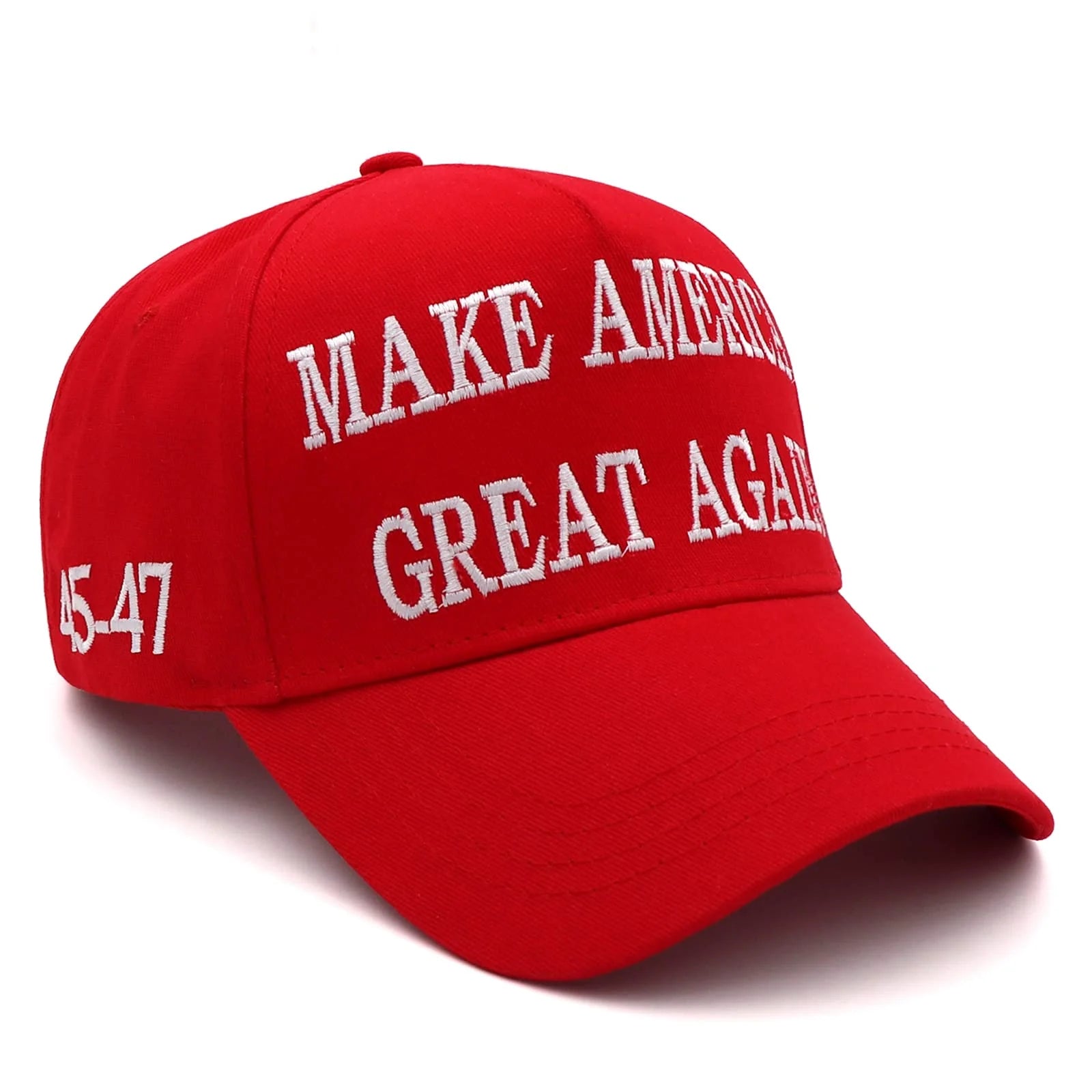 Trump Hat, MAGA Hat, 2024 Donald Trump Hat, Trump Cotton MAGA Adjustable Baseball Cap, Red MAGA